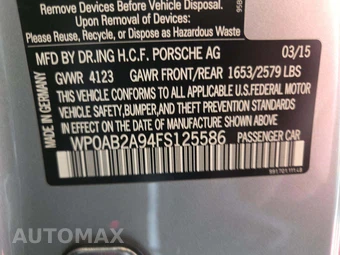 2015 Porsche 911 Carrera GTS – miniatura 5