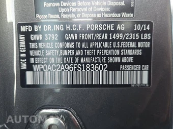 2015 Porsche 911 GT3 – miniatura 14