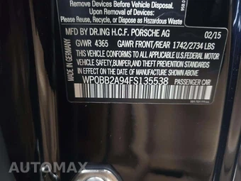 2015 Porsche 911 Targa 4S – miniatura 5