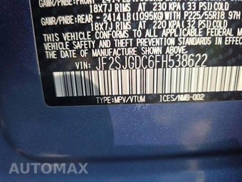 2015 Subaru Forester 2.0XT Premium – miniatura 5