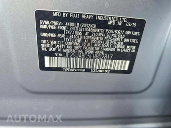 2015 Subaru Forester 2.5i - miniatura 5