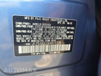 2015 Subaru Forester 2.5i Premium - miniatura 5