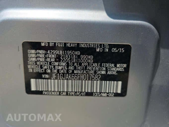 2015 Subaru Impreza Sedan 2.0i Premium - miniatura 2