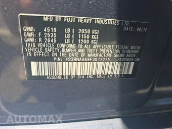 2015 Subaru Legacy 2.5i – miniatura 14