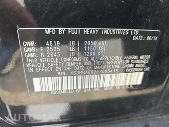 2015 Subaru Legacy 2.5i Premium - miniatura 5