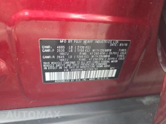 2015 Subaru Outback 2.5i Limited – miniatura 14
