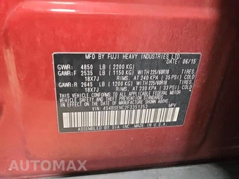 2015 Subaru Outback 3.6R Limited – miniatura 11