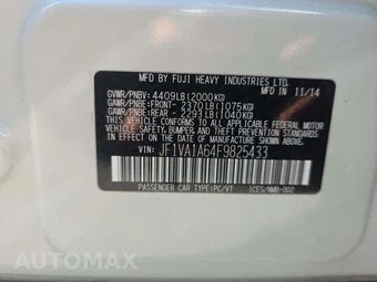 2015 Subaru WRX – miniatura 5