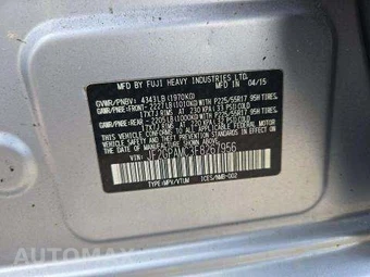 2015 Subaru XV Crosstrek 2.0i Limited – miniatura 5