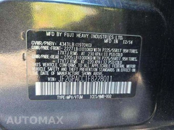 2015 Subaru XV Crosstrek 2.0i Premium - miniatura 5