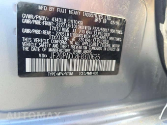 2015 Subaru XV Crosstrek 2.0i Premium – miniatura 5