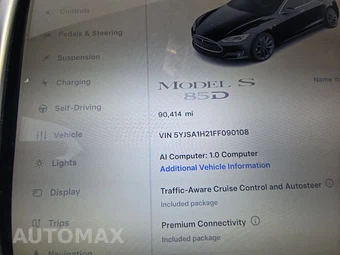 2015 Tesla Model S 85D – miniatura 12