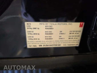 2015 Tesla Model S P85D – miniatura 2
