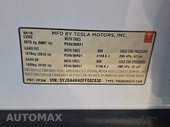 2015 Tesla Model S P85D – miniatura 14