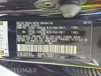 2015 Toyota 4Runner SR5 – miniatura 14