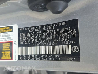 2015 Toyota Camry SE – miniatura 14