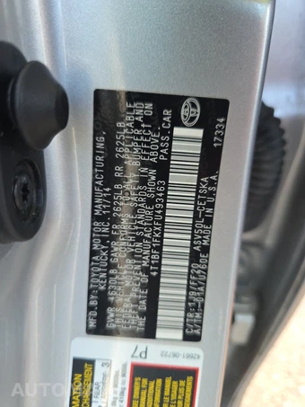 2015 Toyota Camry SE – miniatura 14