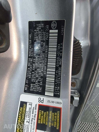 2015 Toyota Camry XSE - miniatura 5