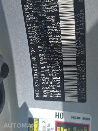 2015 Toyota Corolla S Plus – miniatura 14
