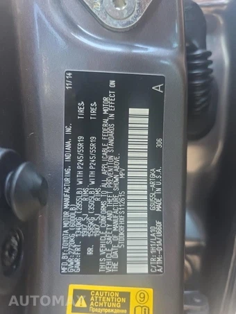 2015 Toyota Highlander Limited - miniatura 19