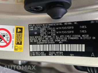 2015 Toyota Highlander Limited - miniatura 15