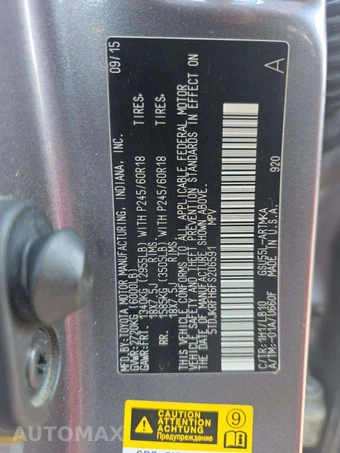 2015 Toyota Highlander XLE - miniatura 5