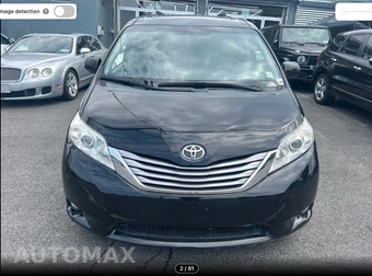 2015 Toyota Sienna XLE 8-Passenger 119.3" WB - samochód z USA z aukcji Manheim, oferta Kup Teraz w AUTOMAX
