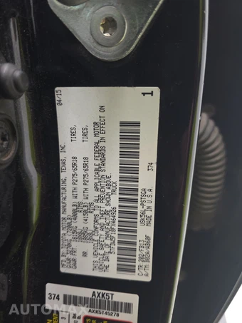 2015 Toyota Tundra SR5 Crew Cab Short Bed - miniatura 14