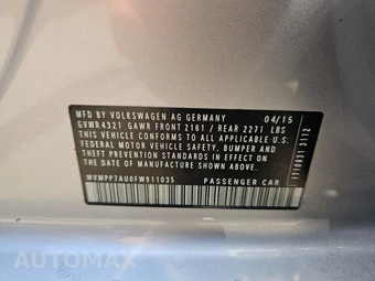 2015 Volkswagen e-Golf SEL Premium Hatchback - miniatura 14