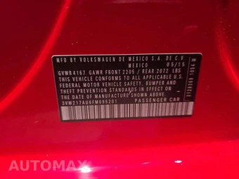 2015 Volkswagen Golf 1.8T S Hatchback - miniatura 5