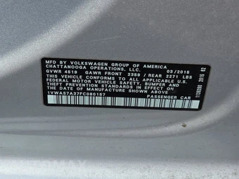 2015 Volkswagen Passat 1.8T S – miniatura 14