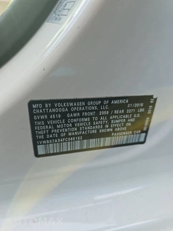 2015 Volkswagen Passat 1.8T SE w/Sunroof & Navigation - miniatura 14