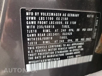 2015 Volkswagen Tiguan SE w/Appearance – miniatura 14