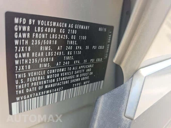 2015 Volkswagen Tiguan SE w/Appearance - miniatura 2