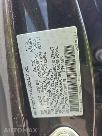 2016 Acura RDX – miniatura 5