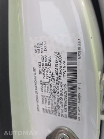 2016 Acura RDX w/Advance Pkg – miniatura 14