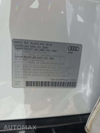 2016 Audi Q5 3.0T Premium Plus – miniatura 5