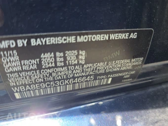 2016 BMW 3 Series Sedan 328i SPORT LINE - miniatura 14