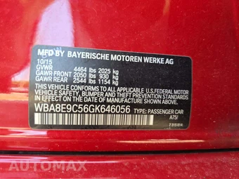 2016 BMW 3 Series Sedan 328i SPORT LINE - miniatura 5