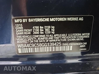 2016 BMW 4 Series Gran Coupe 428i xDrive Sedan SPORT LINE - miniatura 14