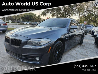 2016 BMW 5 Series Sedan 528i - samochód z USA z aukcji Manheim, oferta Kup Teraz w AUTOMAX
