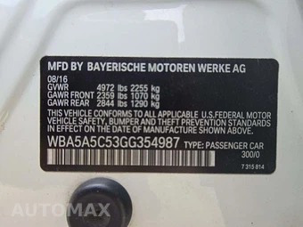 2016 BMW 5 Series Sedan 528i - miniatura 2