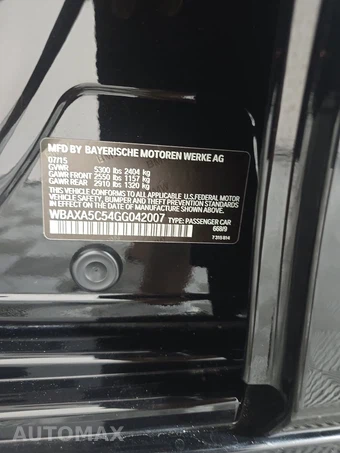 2016 BMW 5 Series Sedan 535d M SPORT LINE - miniatura 15