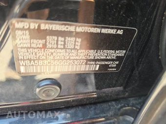 2016 BMW 5 Series Sedan 535i xDrive - miniatura 14