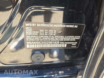 2016 BMW 5 Series Sedan 550i LUXURY LINE - miniatura 5