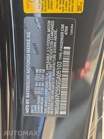 2016 BMW 6 Series Coupe 650i xDrive M SPORT LINE - miniatura 17