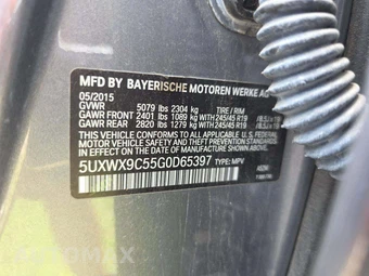 2016 BMW X3 Sports Activity Vehicle xDrive28i XLINE – miniatura 5