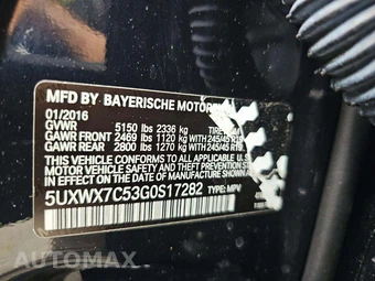 2016 BMW X3 Sports Activity Vehicle xDrive35i M SPORT LINE - miniatura 5