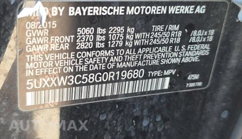 2016 BMW X4 Sports Activity Vehicle xDrive28i - miniatura 19