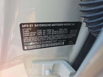 2016 BMW X4 Sports Activity Vehicle xDrive35i M SPORT LINE - miniatura 5